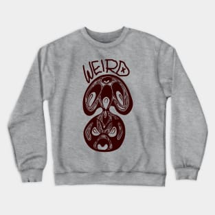 weird skull Crewneck Sweatshirt